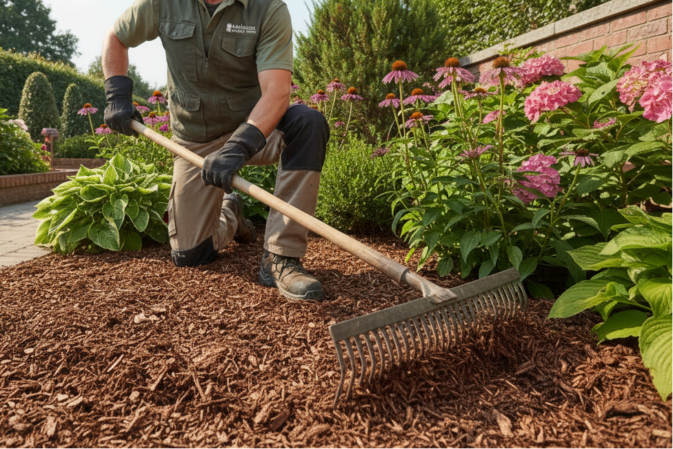 Service Provided Mulch Spreading 